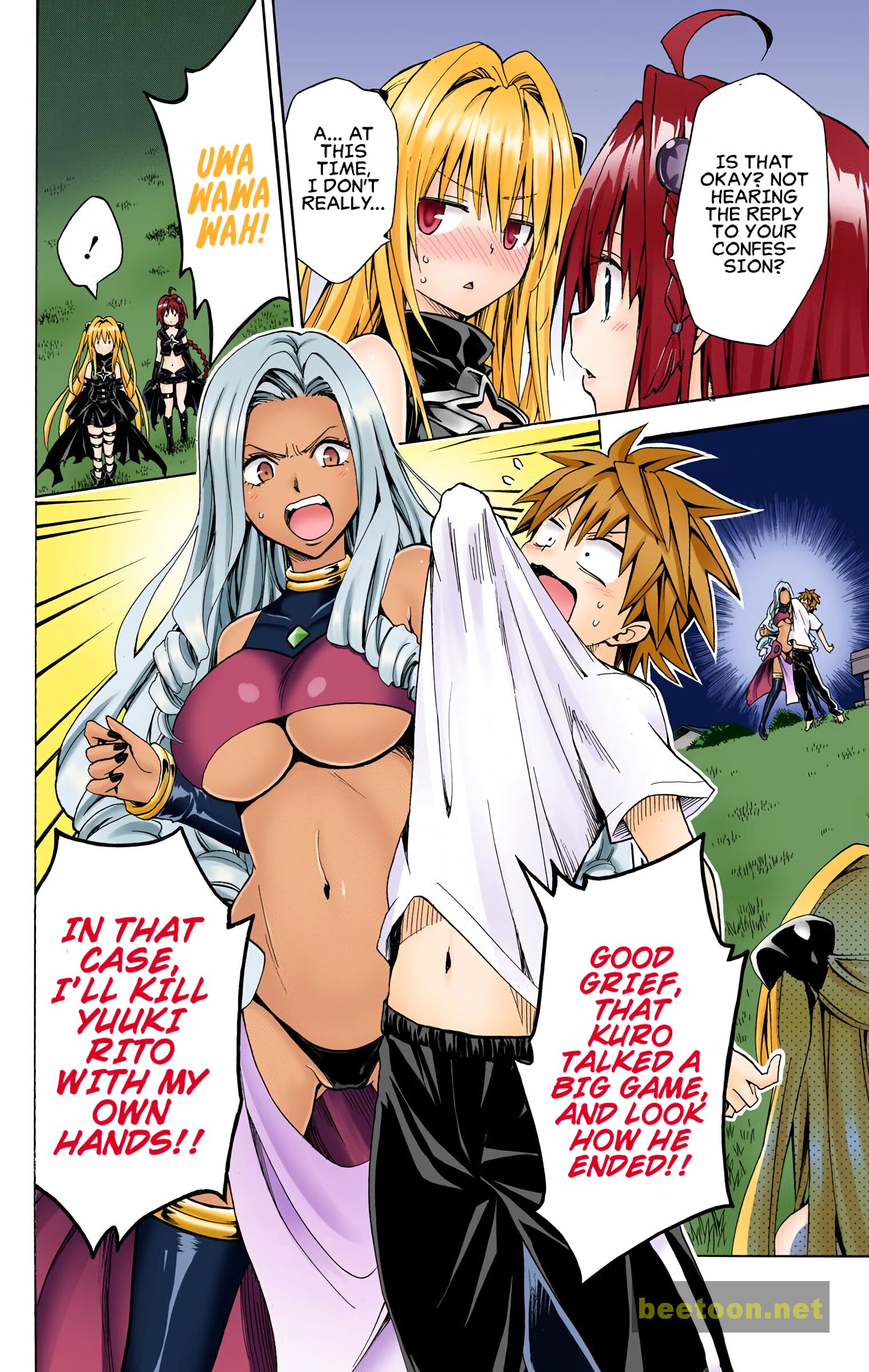 To LOVE-Ru Darkness - Full color Chapter 72 - HolyManga.Net