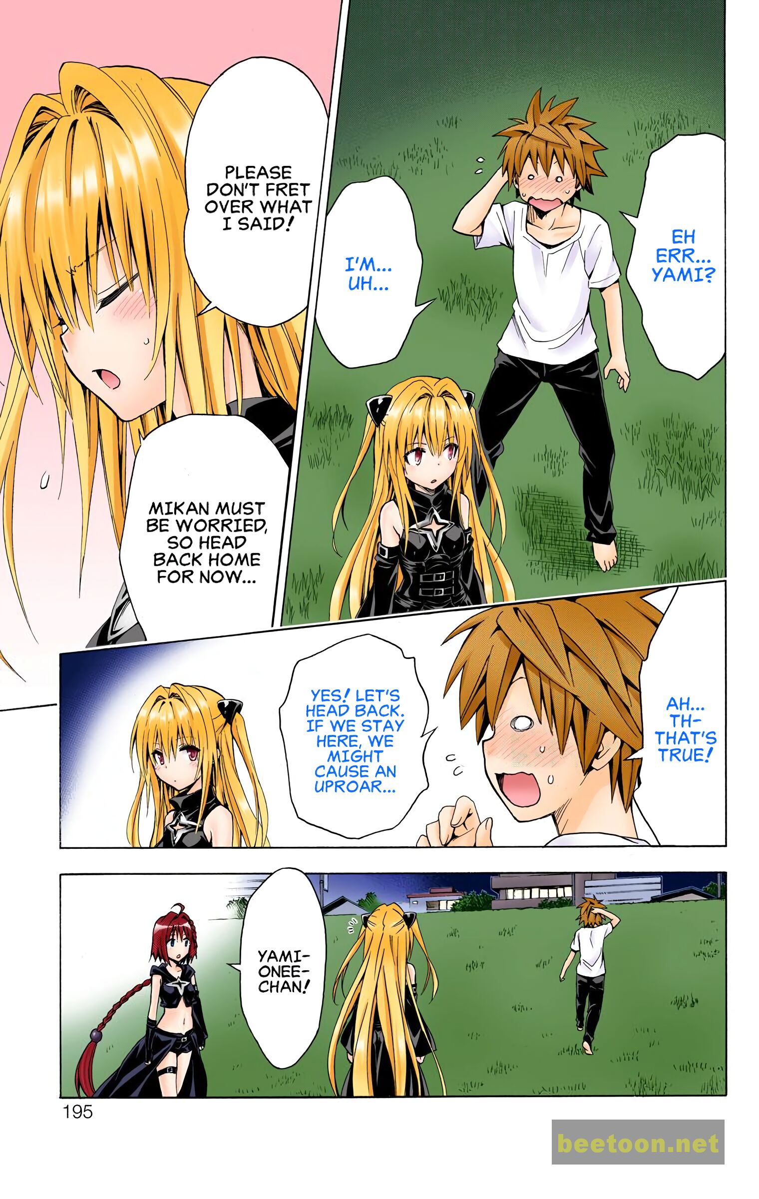 To LOVE-Ru Darkness - Full color Chapter 72 - HolyManga.Net