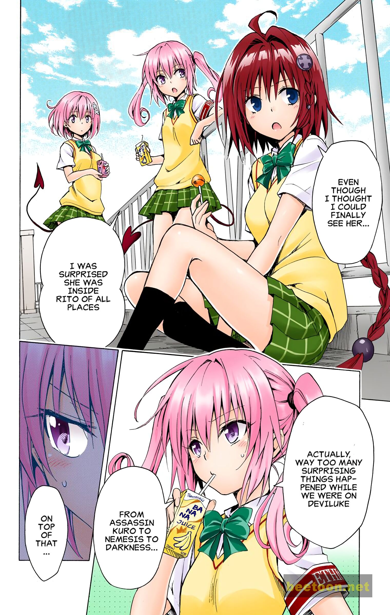 To LOVE-Ru Darkness - Full color Chapter 73 - HolyManga.Net
