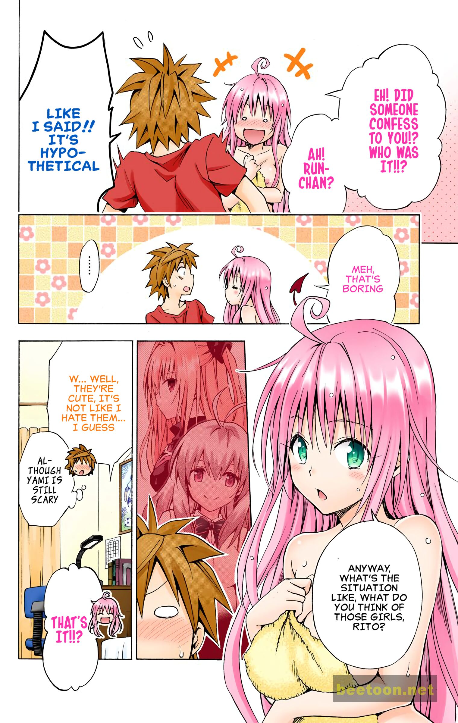 To LOVE-Ru Darkness - Full color Chapter 73 - HolyManga.Net