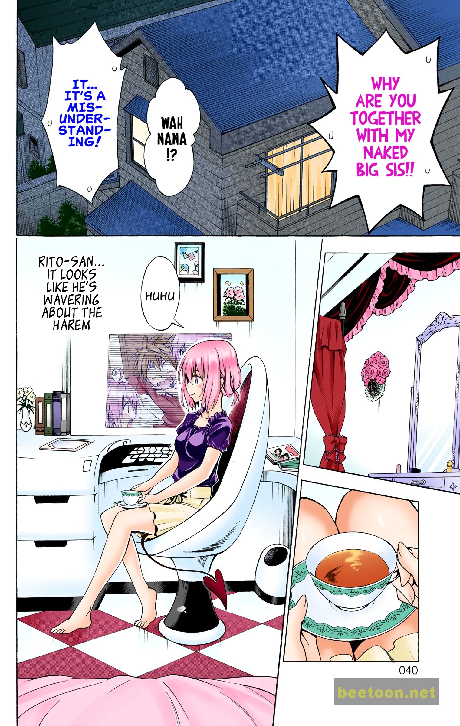 To LOVE-Ru Darkness - Full color Chapter 73 - HolyManga.Net