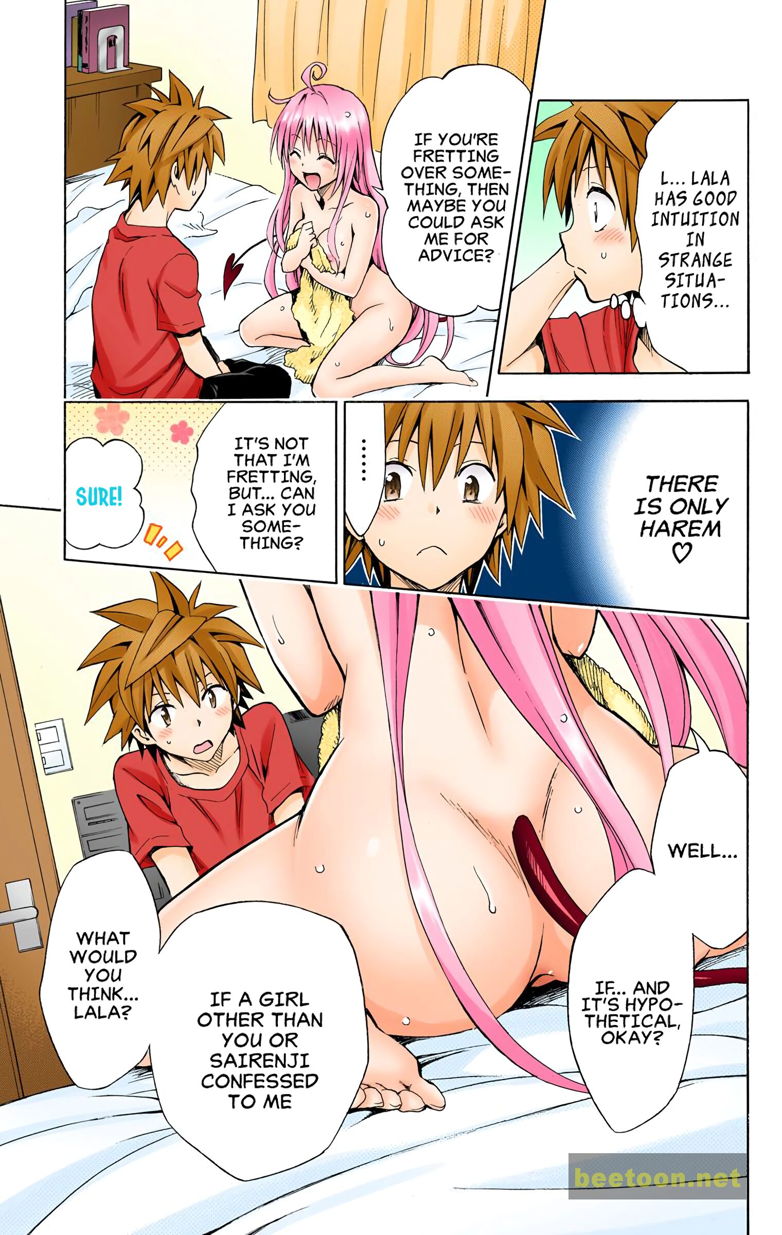 To LOVE-Ru Darkness - Full color Chapter 73 - HolyManga.Net
