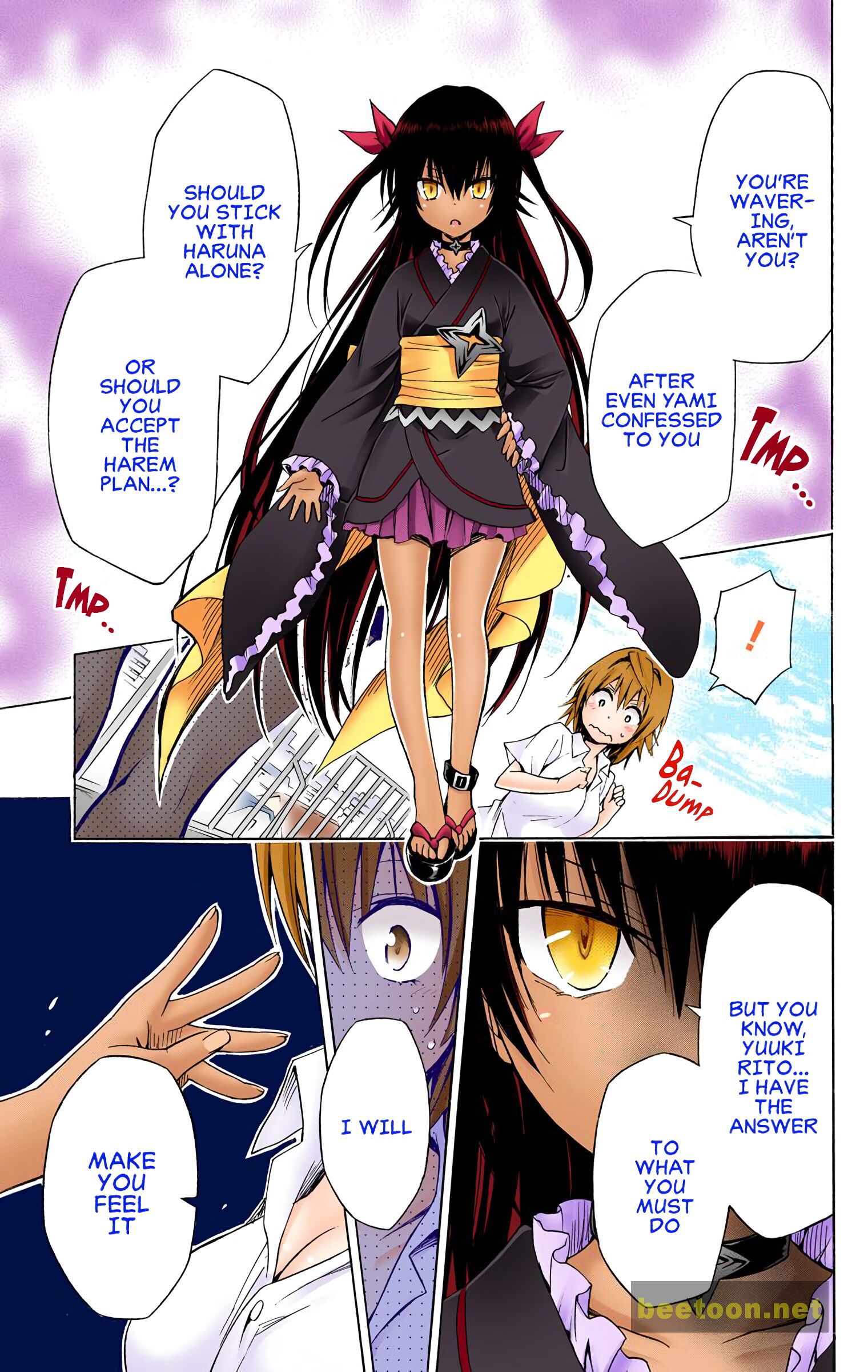 To LOVE-Ru Darkness - Full color Chapter 74 - HolyManga.Net