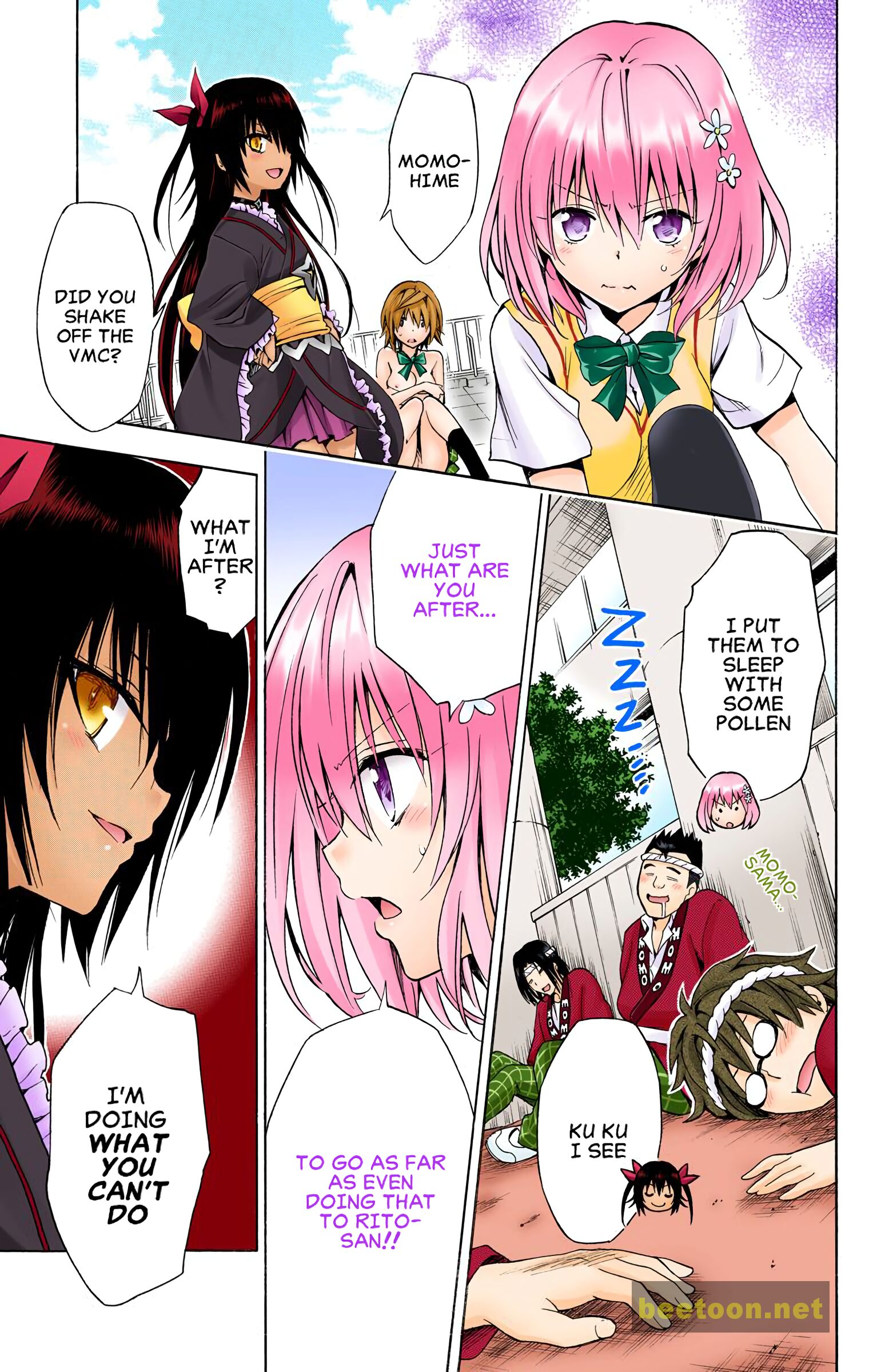 To LOVE-Ru Darkness - Full color Chapter 74 - HolyManga.Net