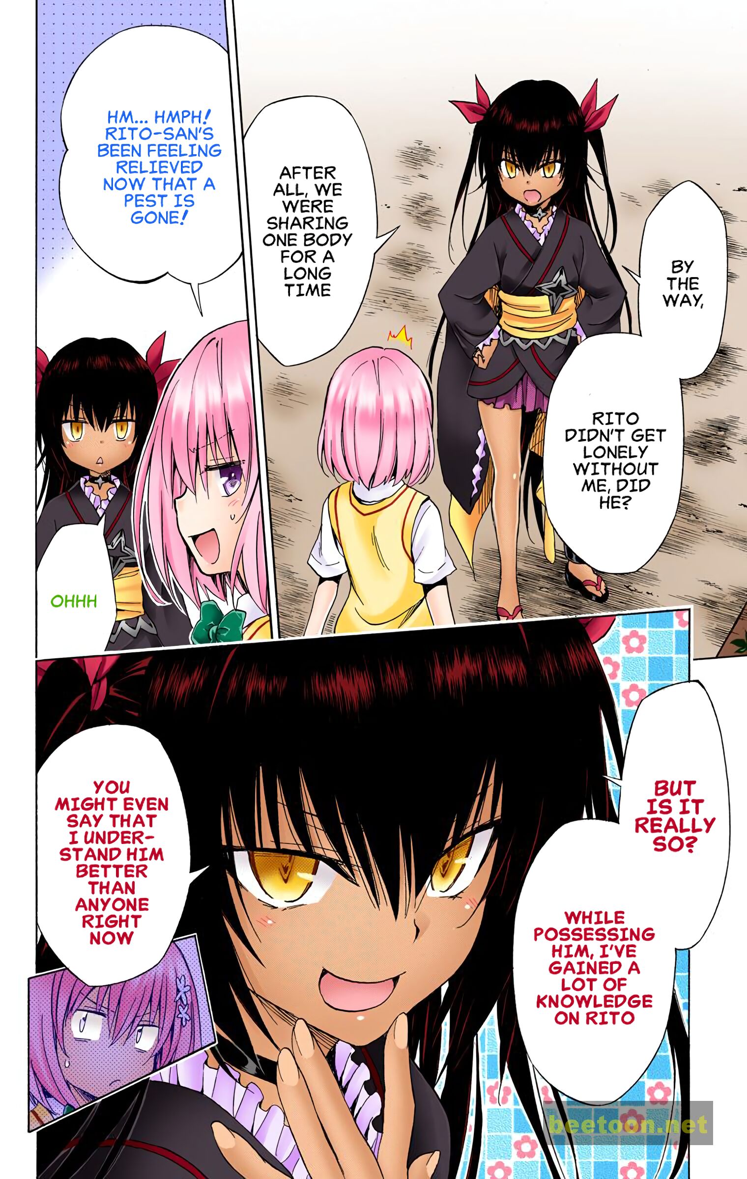 To LOVE-Ru Darkness - Full color Chapter 74 - HolyManga.Net