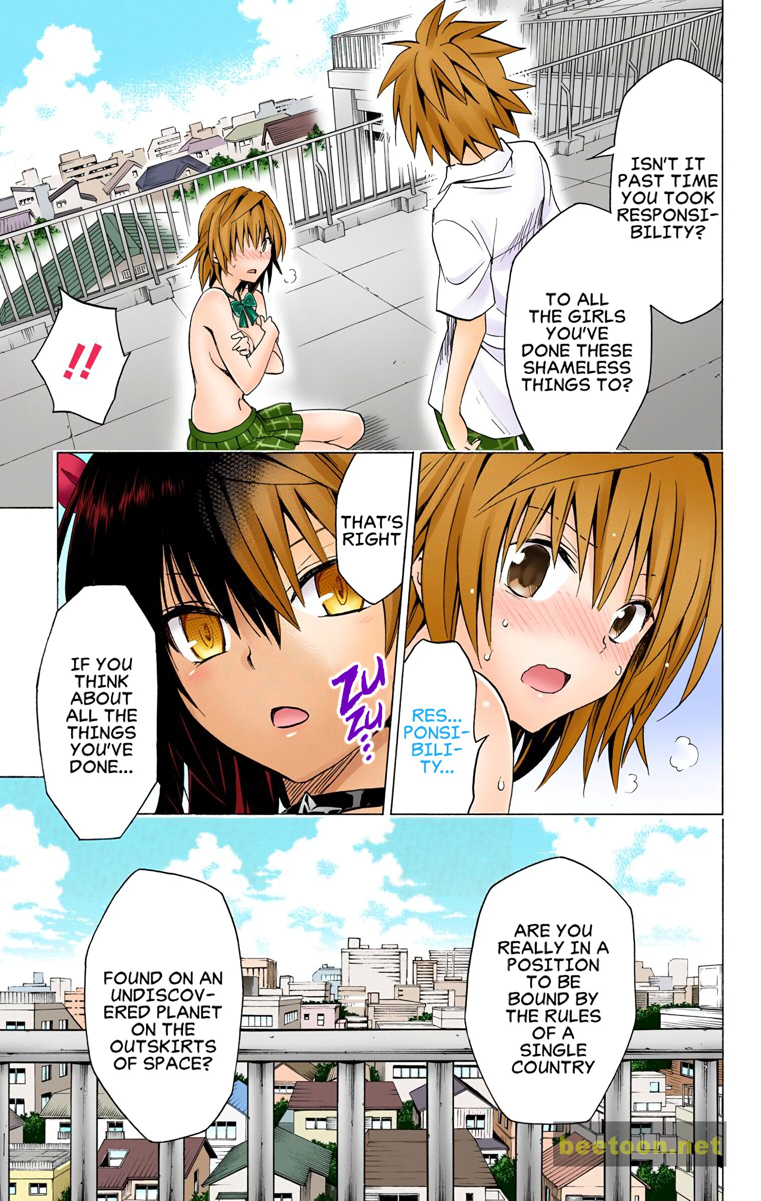 To LOVE-Ru Darkness - Full color Chapter 74 - HolyManga.Net