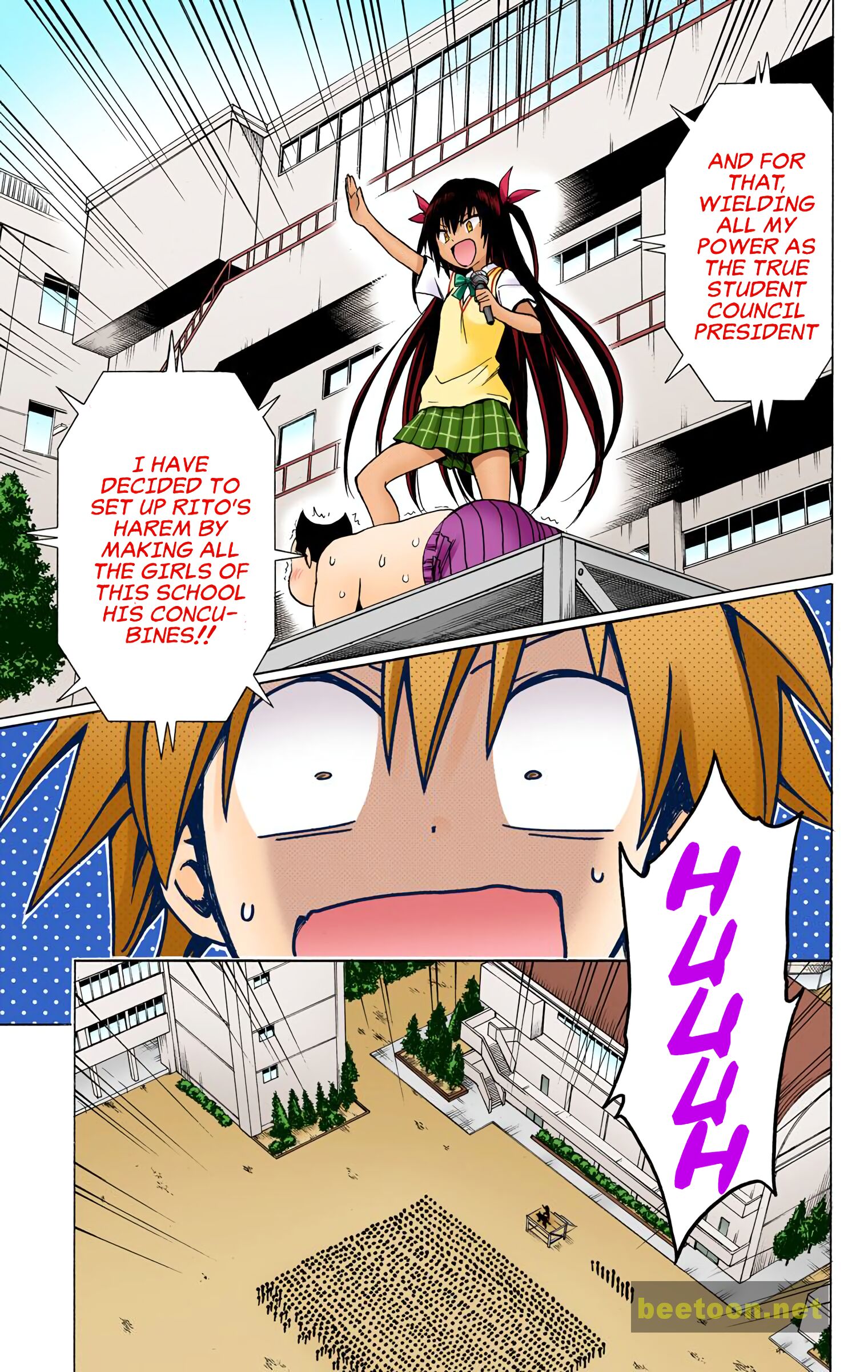 To LOVE-Ru Darkness - Full color Chapter 75 - HolyManga.Net