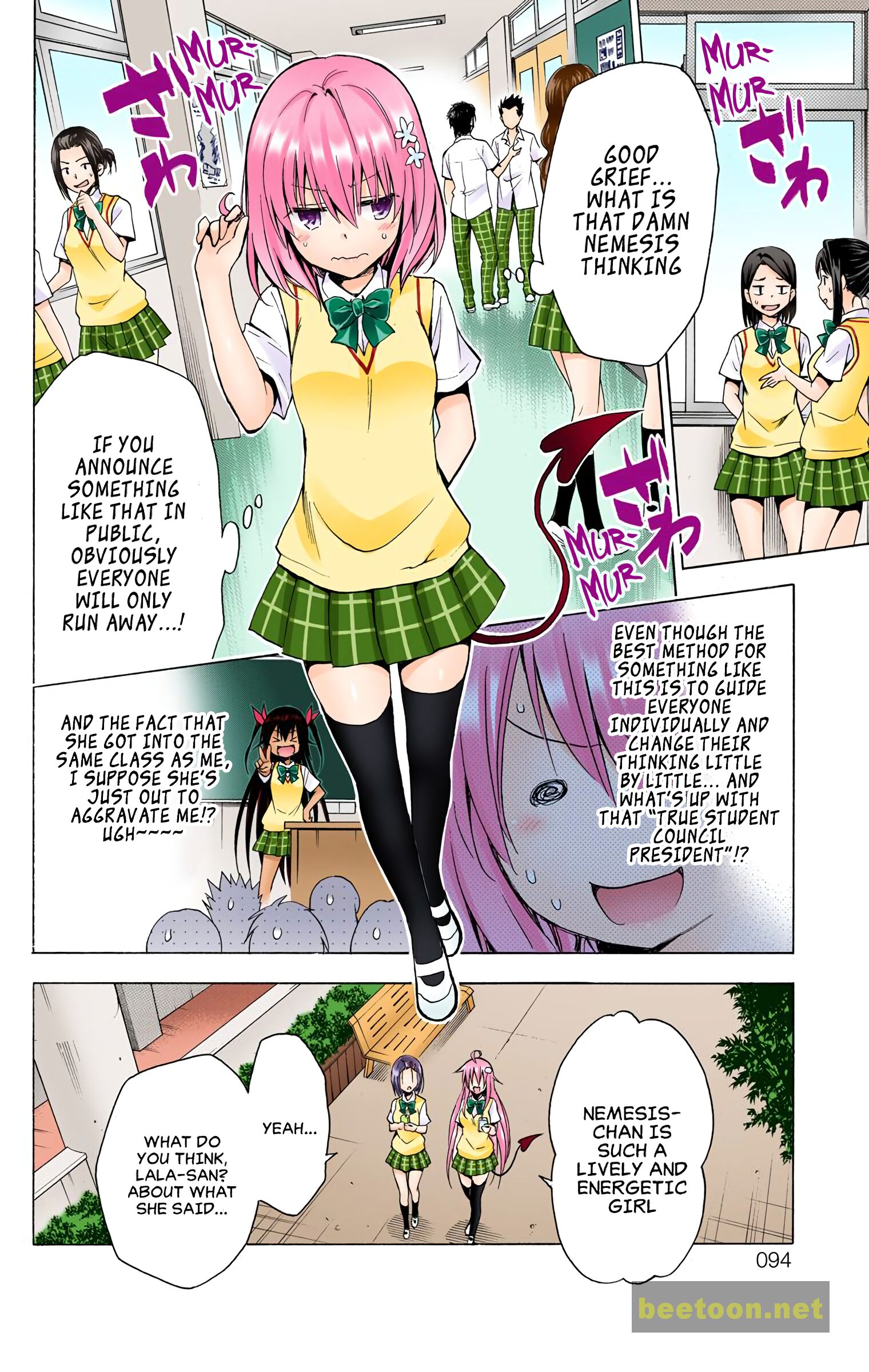 To LOVE-Ru Darkness - Full color Chapter 75 - HolyManga.Net