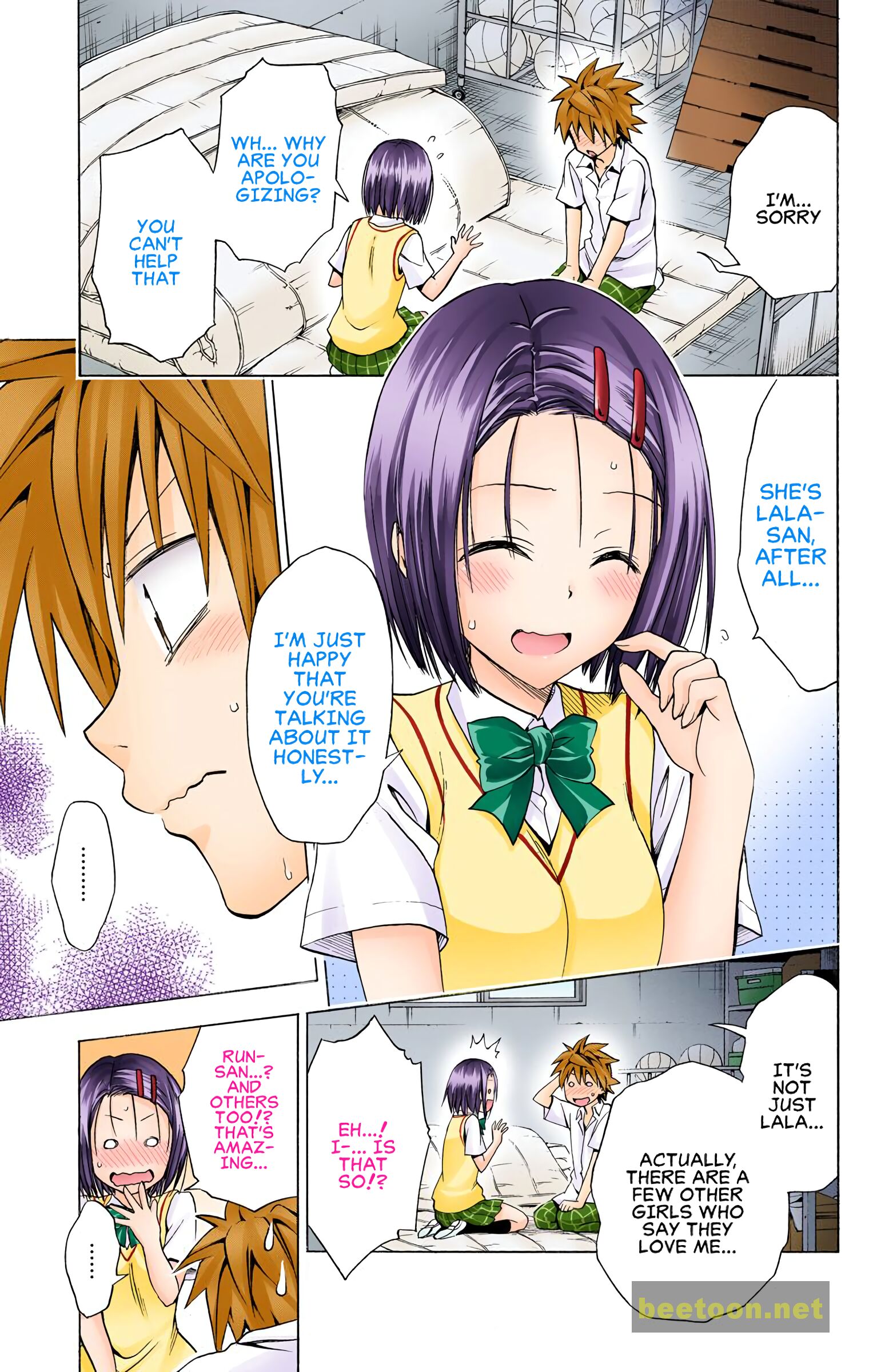 To LOVE-Ru Darkness - Full color Chapter 76 - HolyManga.Net