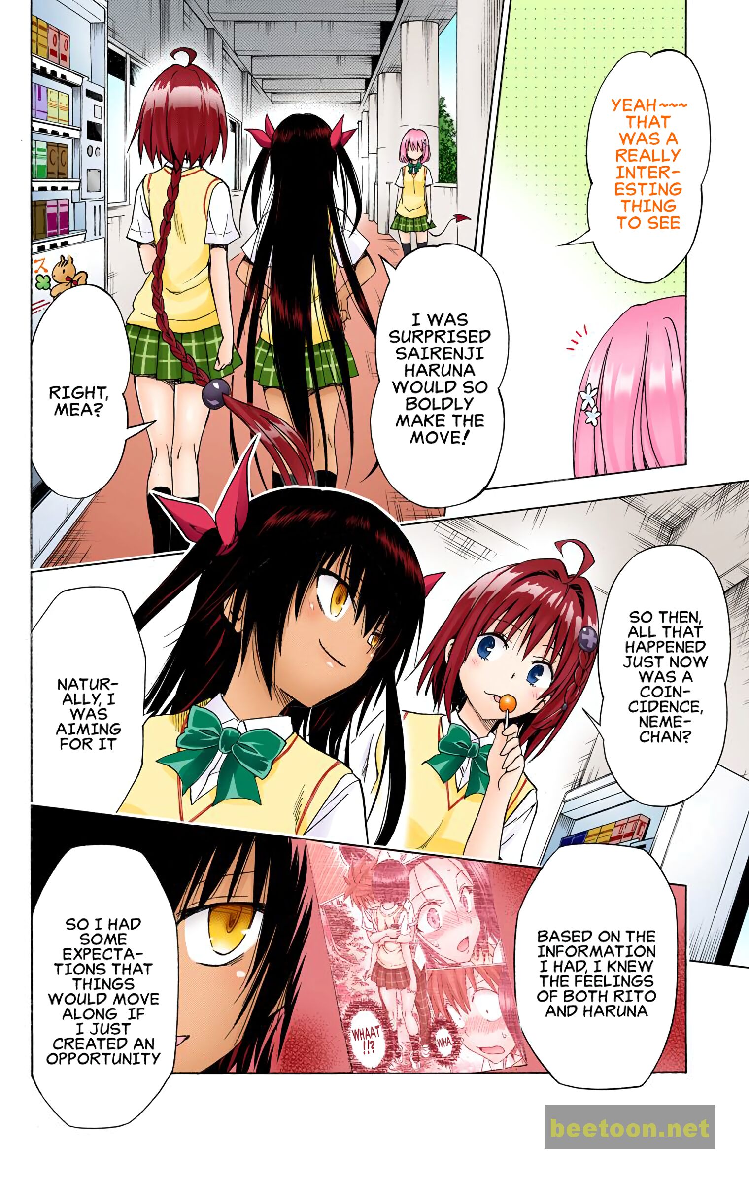 To LOVE-Ru Darkness - Full color Chapter 76 - HolyManga.Net
