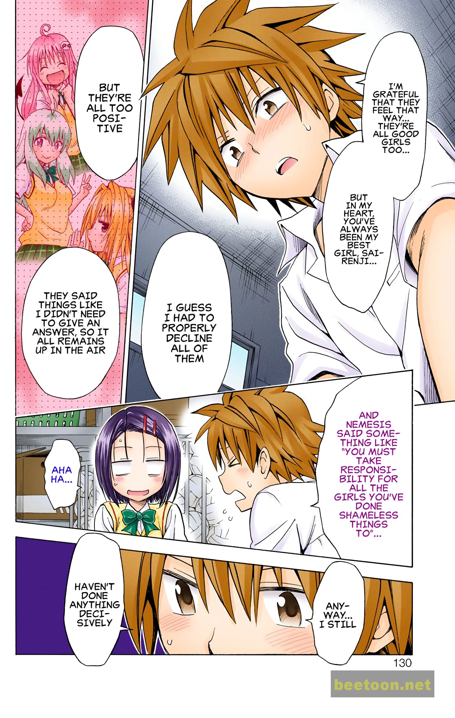 To LOVE-Ru Darkness - Full color Chapter 76 - HolyManga.Net