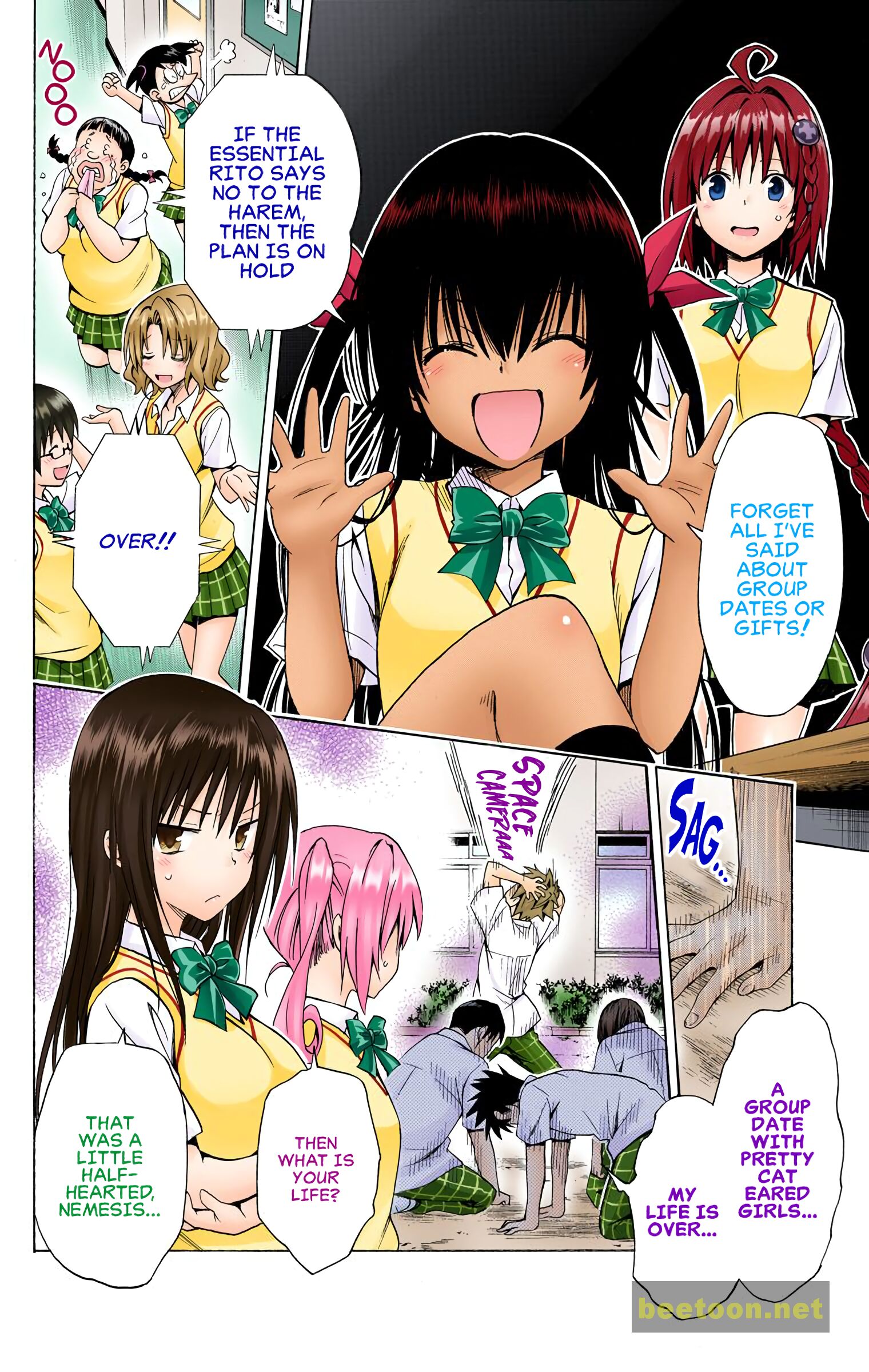 To LOVE-Ru Darkness - Full color Chapter 76 - HolyManga.Net