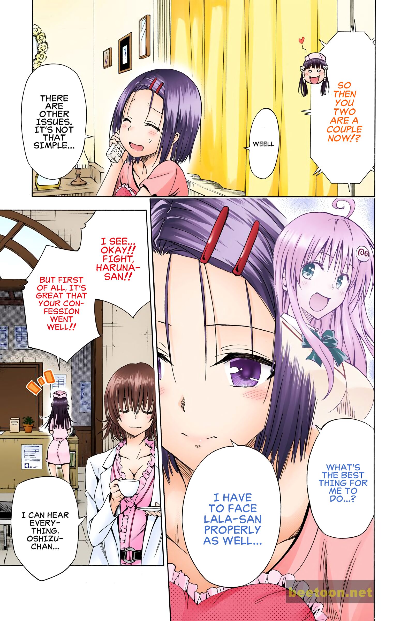 To LOVE-Ru Darkness - Full color Chapter 76 - HolyManga.Net