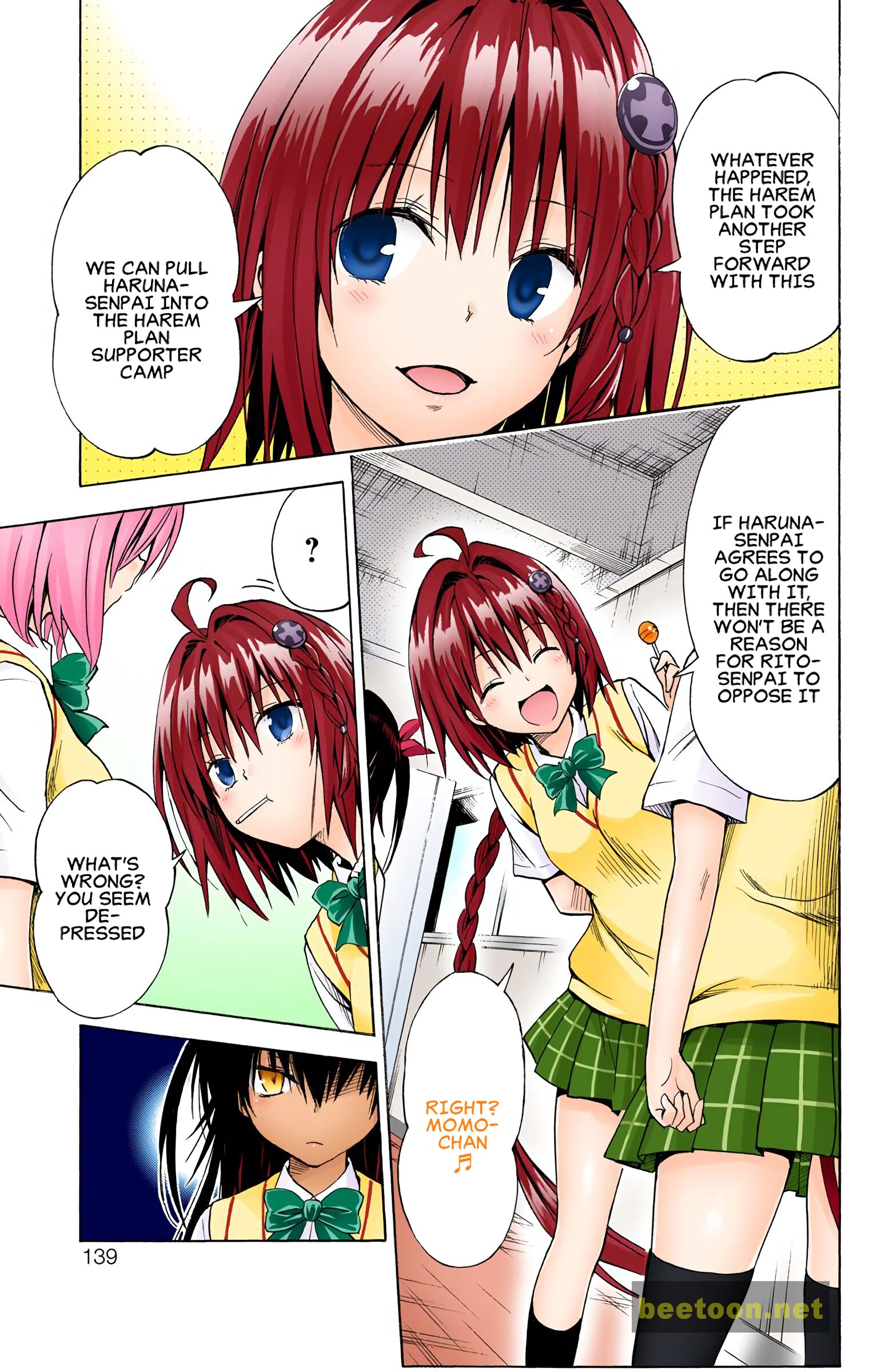 To LOVE-Ru Darkness - Full color Chapter 76 - HolyManga.Net