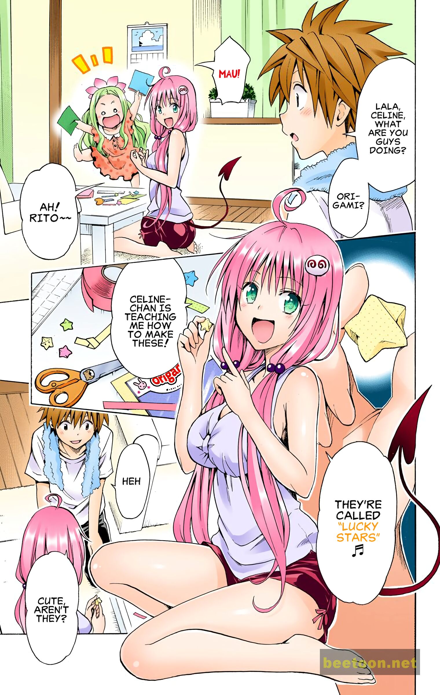 To LOVE-Ru Darkness - Full color Chapter 76 - HolyManga.Net