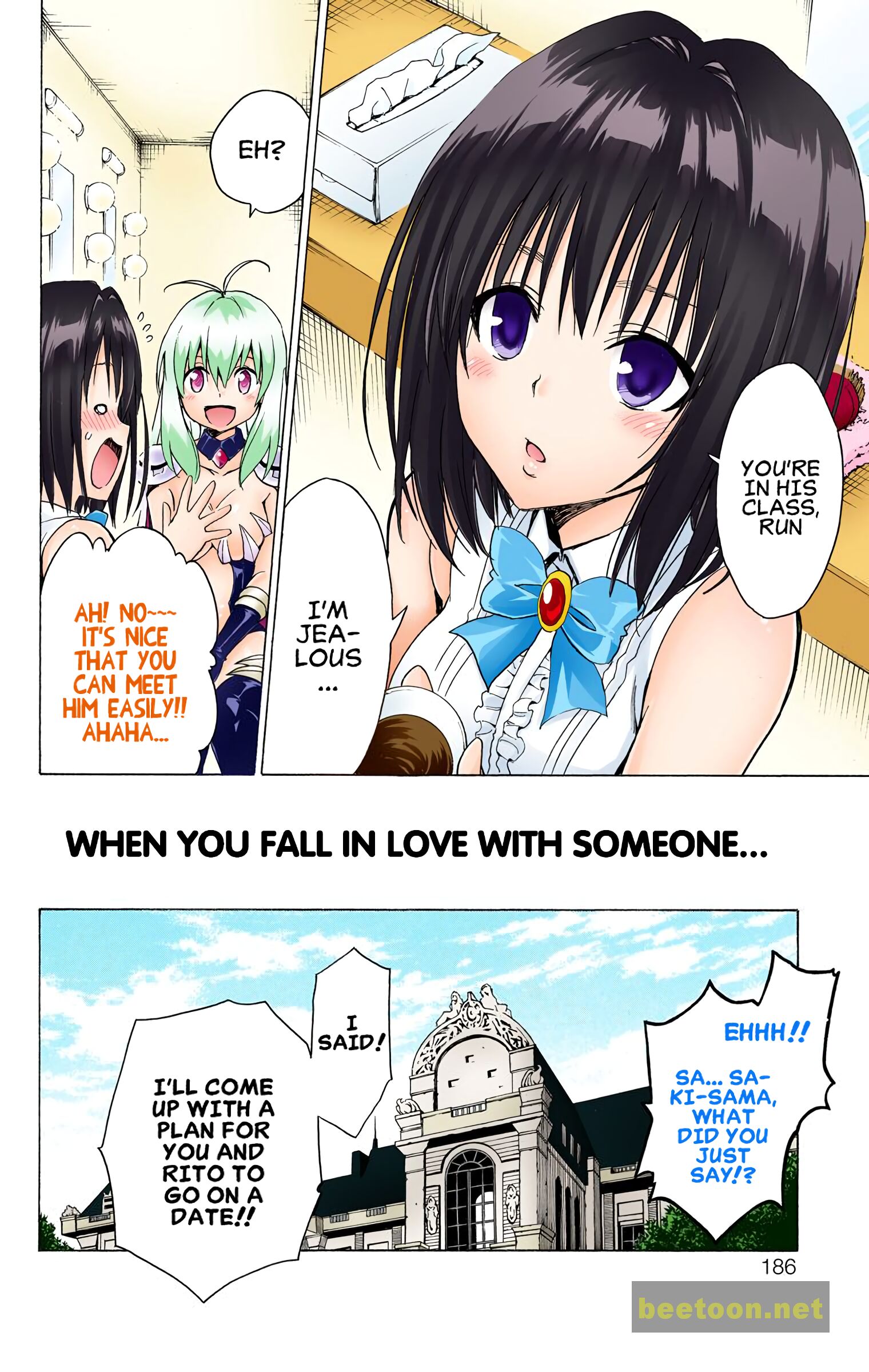 To LOVE-Ru Darkness - Full color Chapter 77 - HolyManga.Net