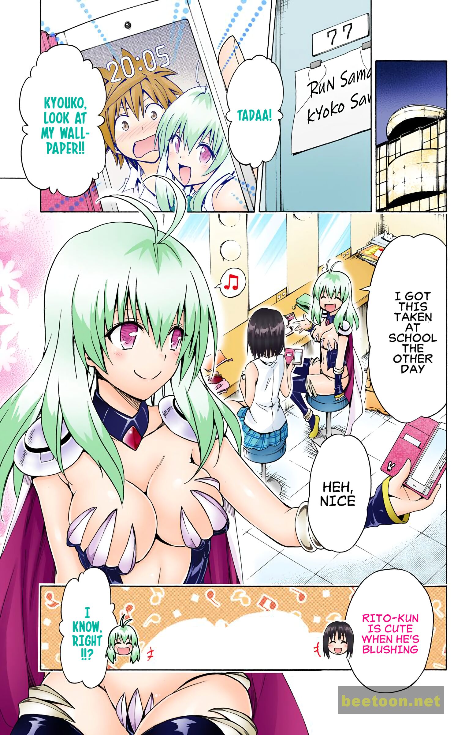 To LOVE-Ru Darkness - Full color Chapter 77 - HolyManga.Net
