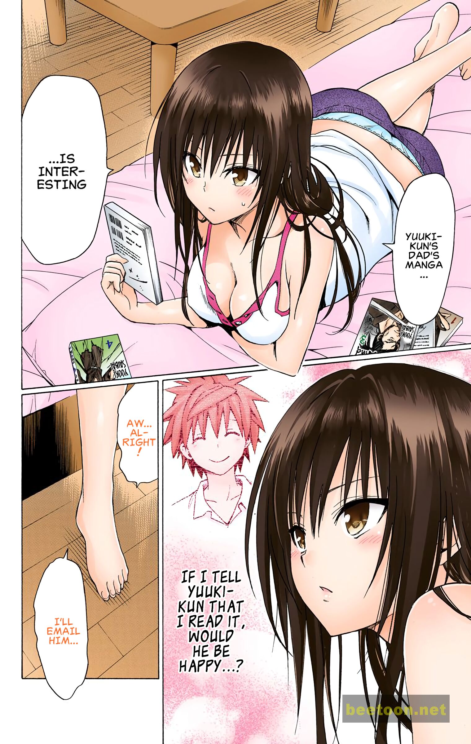 To LOVE-Ru Darkness - Full color Chapter 77 - HolyManga.Net