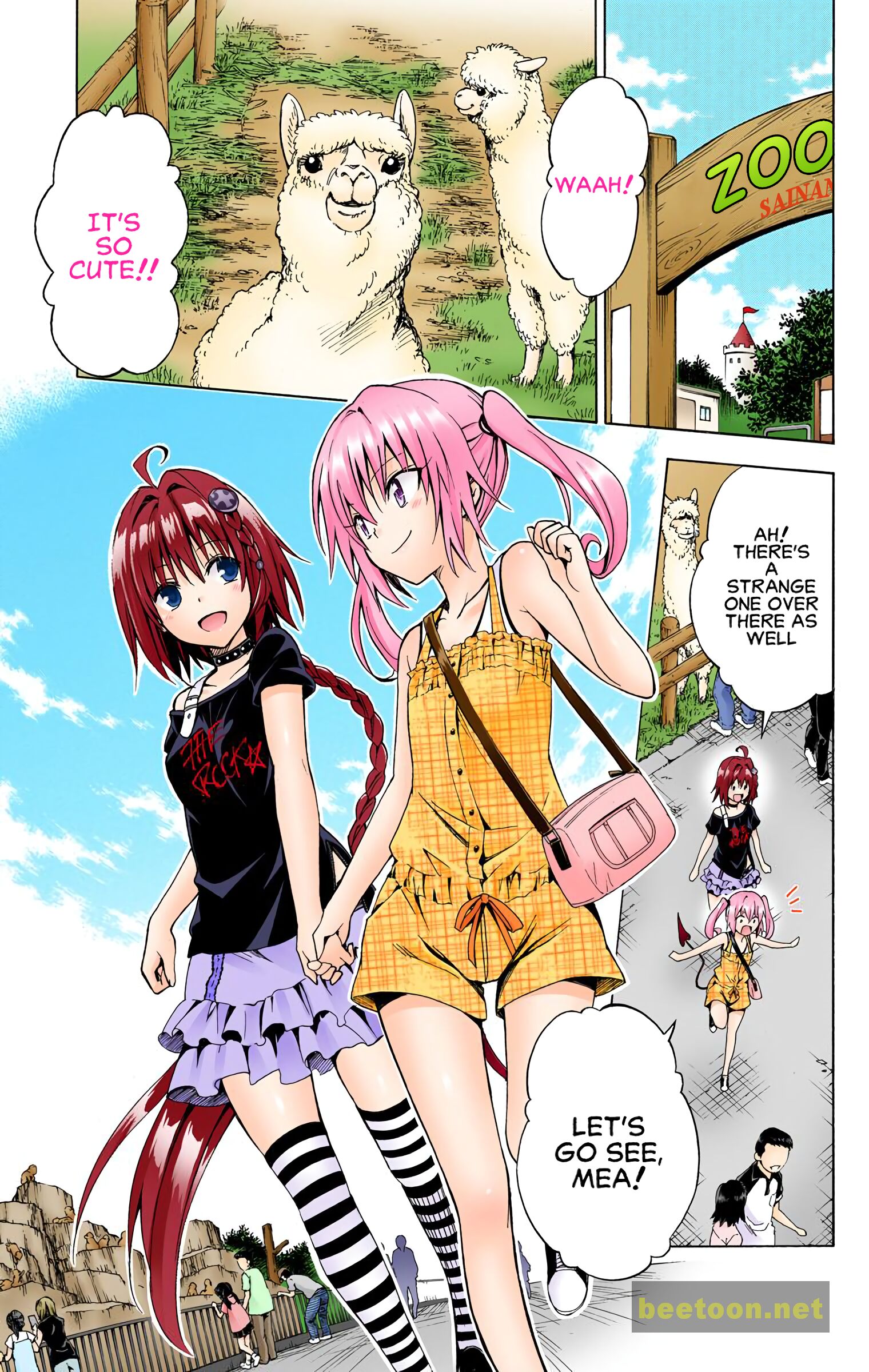To LOVE-Ru Darkness - Full color Chapter 77 - HolyManga.Net