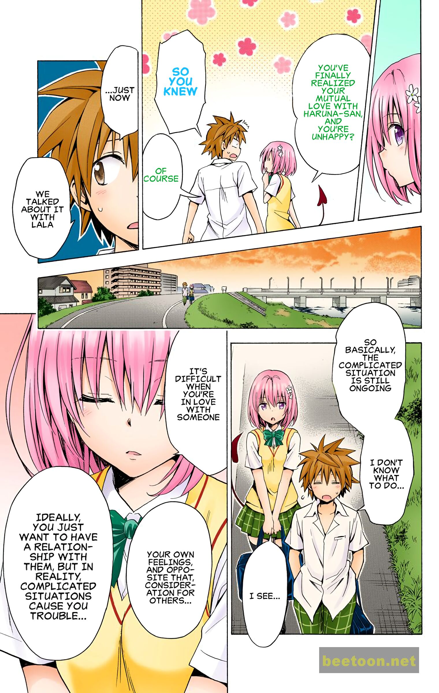 To LOVE-Ru Darkness - Full color Chapter 77 - HolyManga.Net