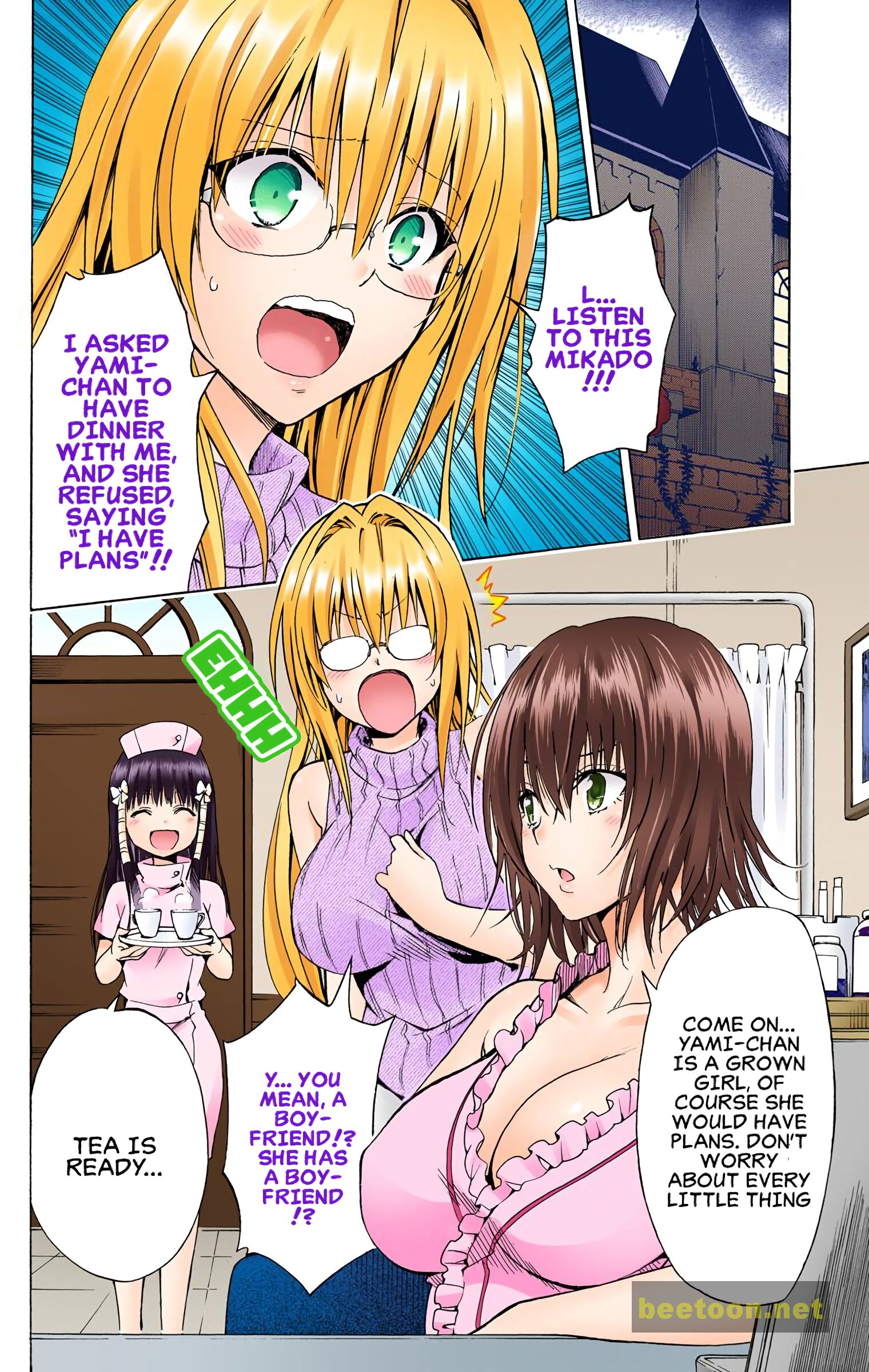 To LOVE-Ru Darkness - Full color Chapter 77 - HolyManga.Net