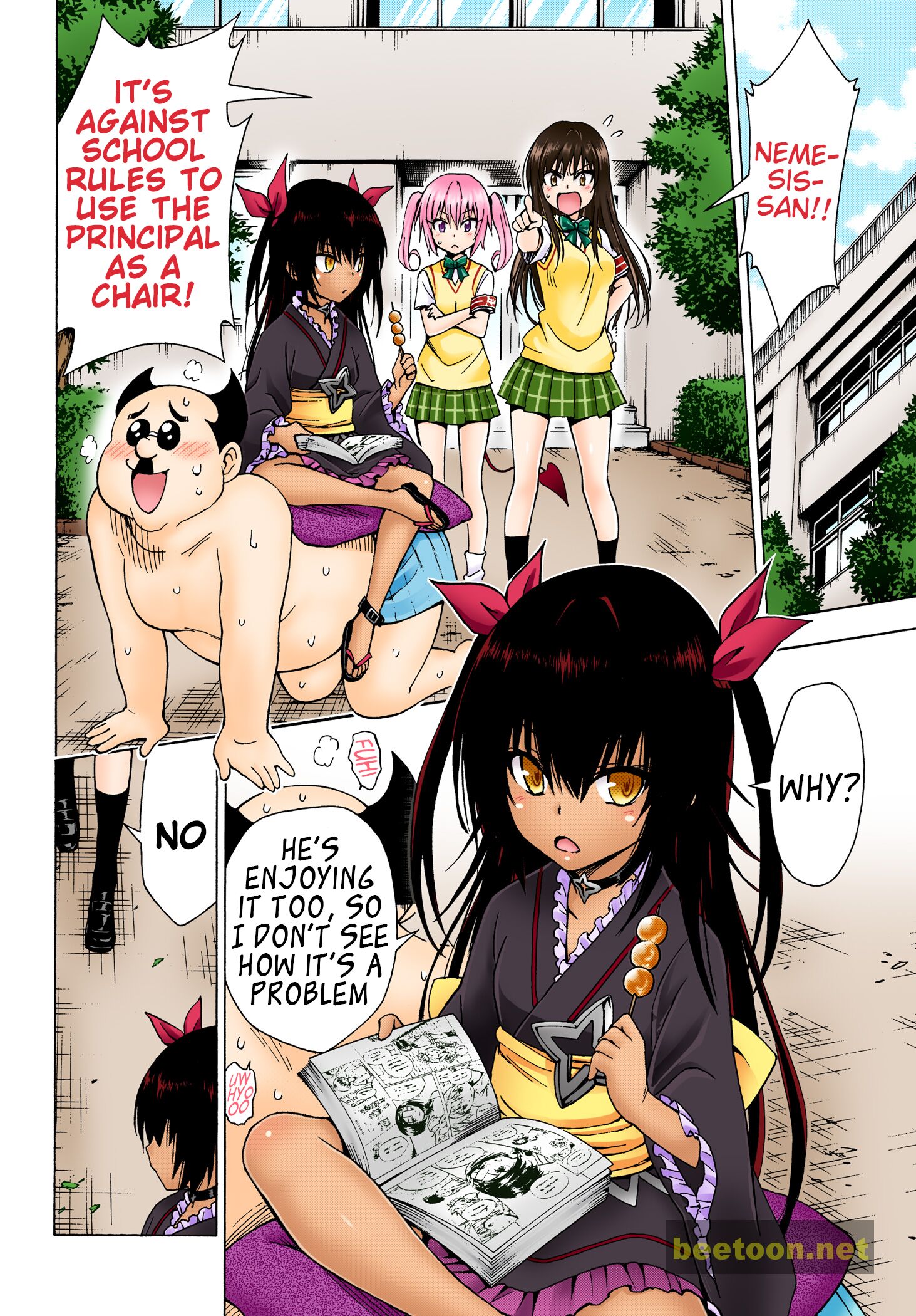 To LOVE-Ru Darkness - Full color Chapter 77.1 - HolyManga.Net