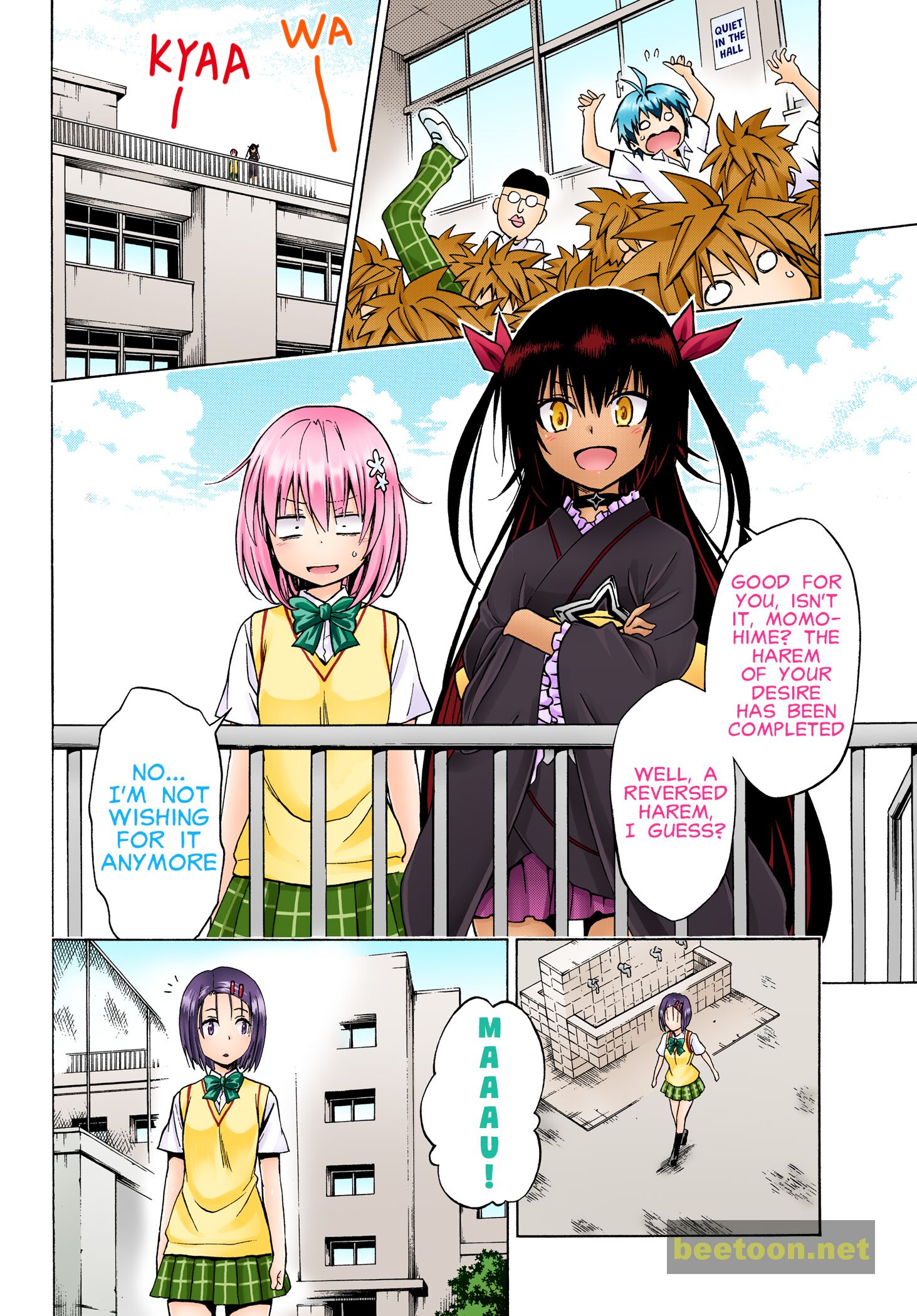 To LOVE-Ru Darkness - Full color Chapter 77.2 - HolyManga.Net