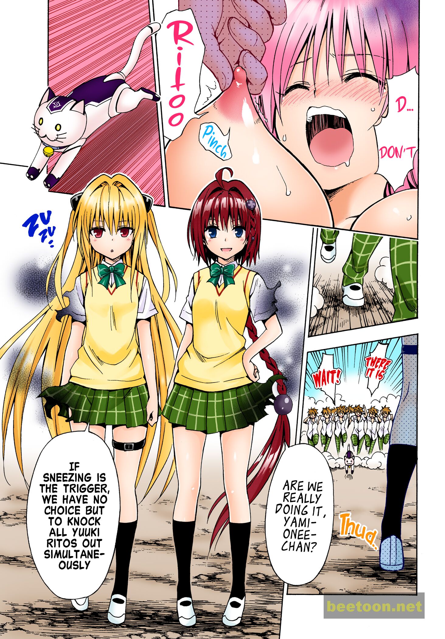 To LOVE-Ru Darkness - Full color Chapter 77.2 - HolyManga.Net
