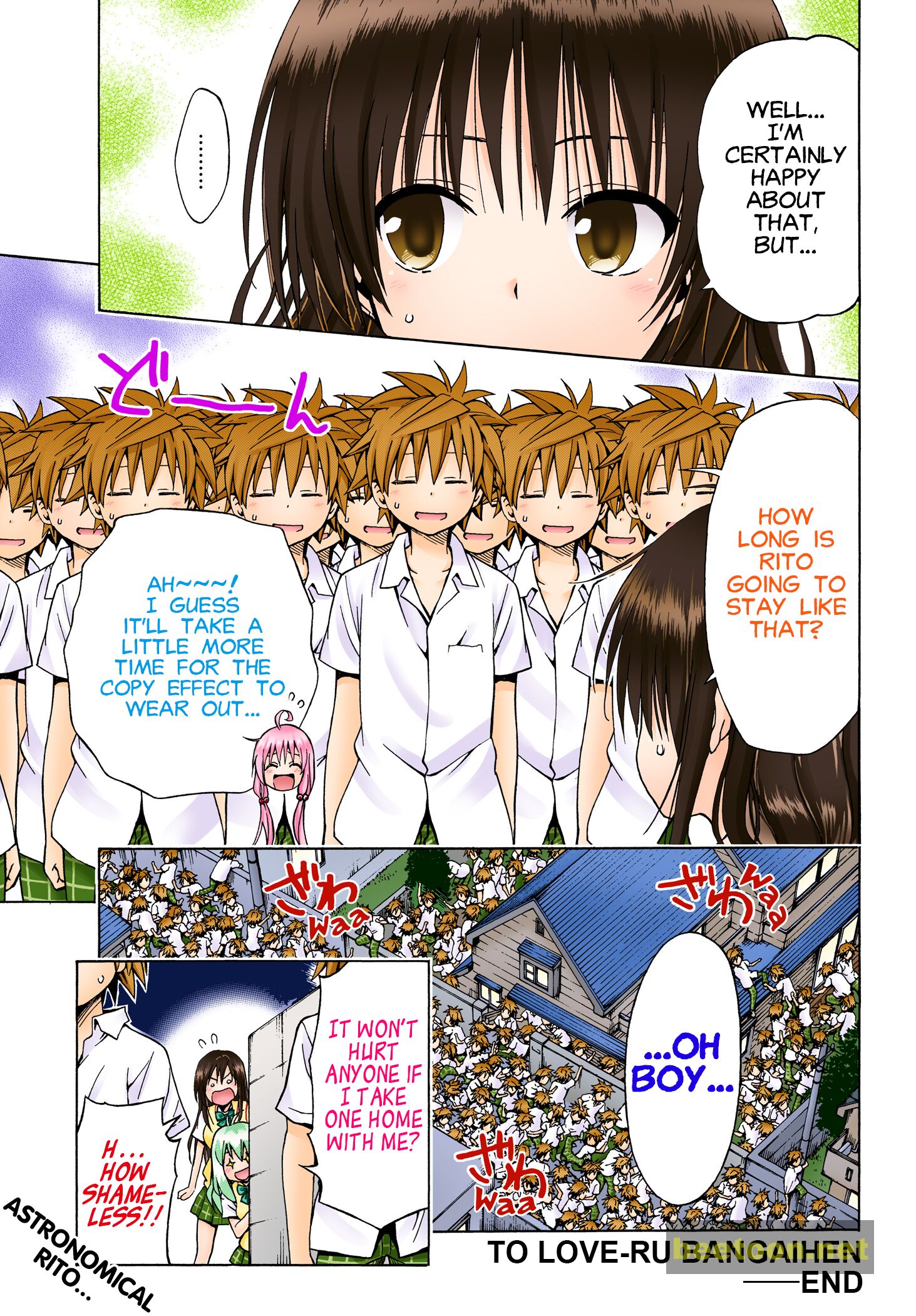 To LOVE-Ru Darkness - Full color Chapter 77.2 - HolyManga.Net