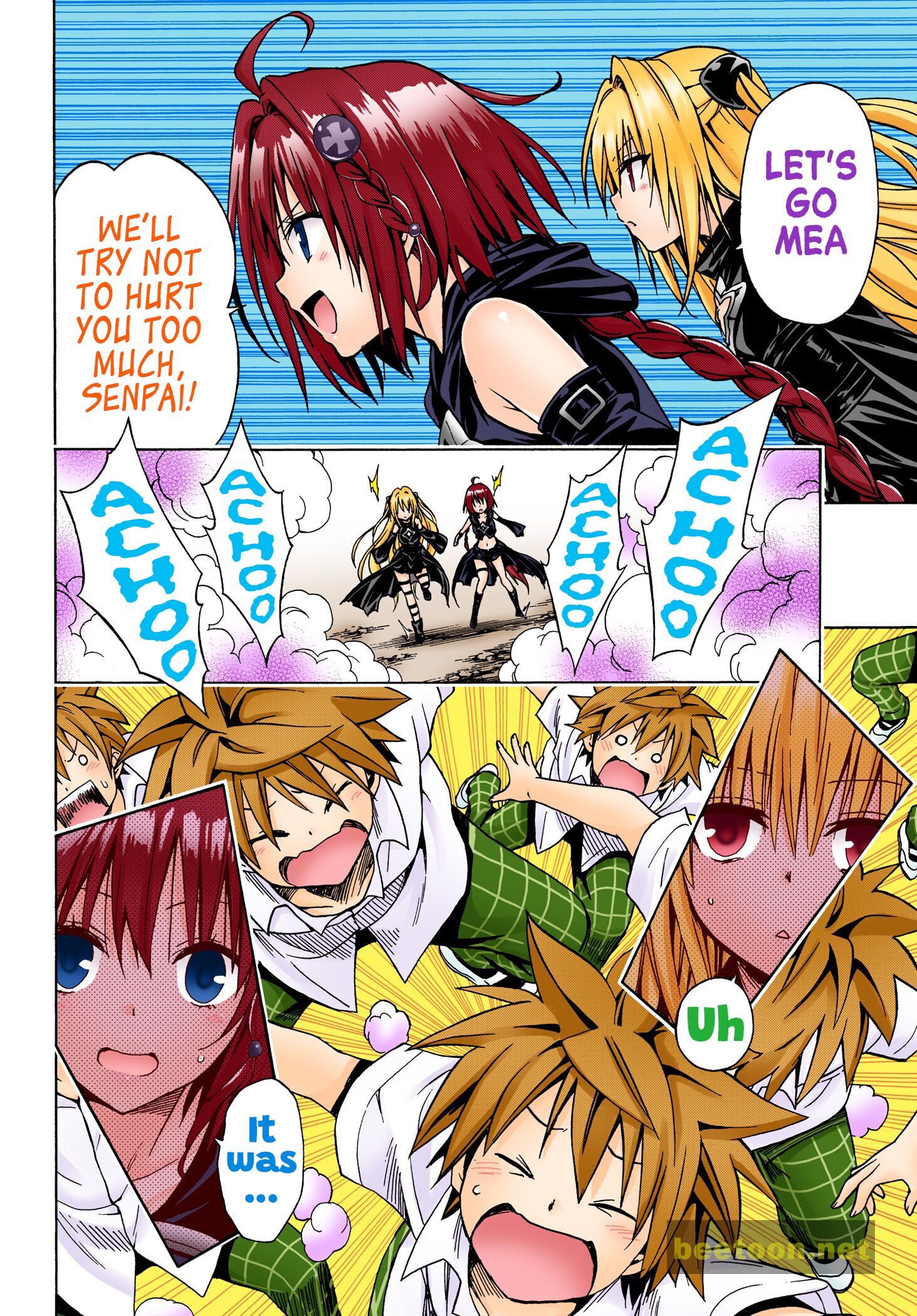 To LOVE-Ru Darkness - Full color Chapter 77.2 - HolyManga.Net