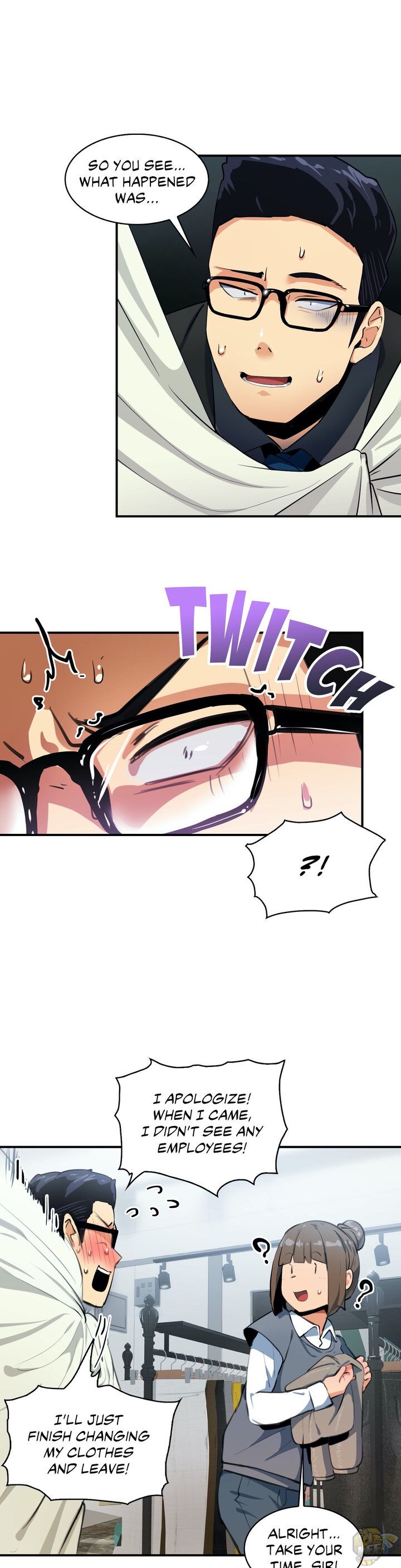 Sensitive Matter Chapter 8 - HolyManga.Net