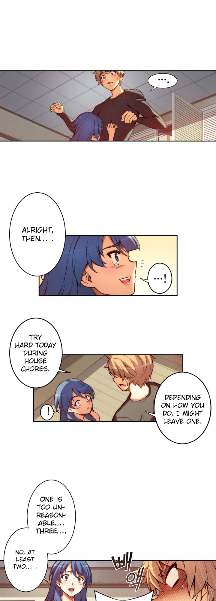 Cohabitation with the Fiancee Chapter 8 - HolyManga.Net