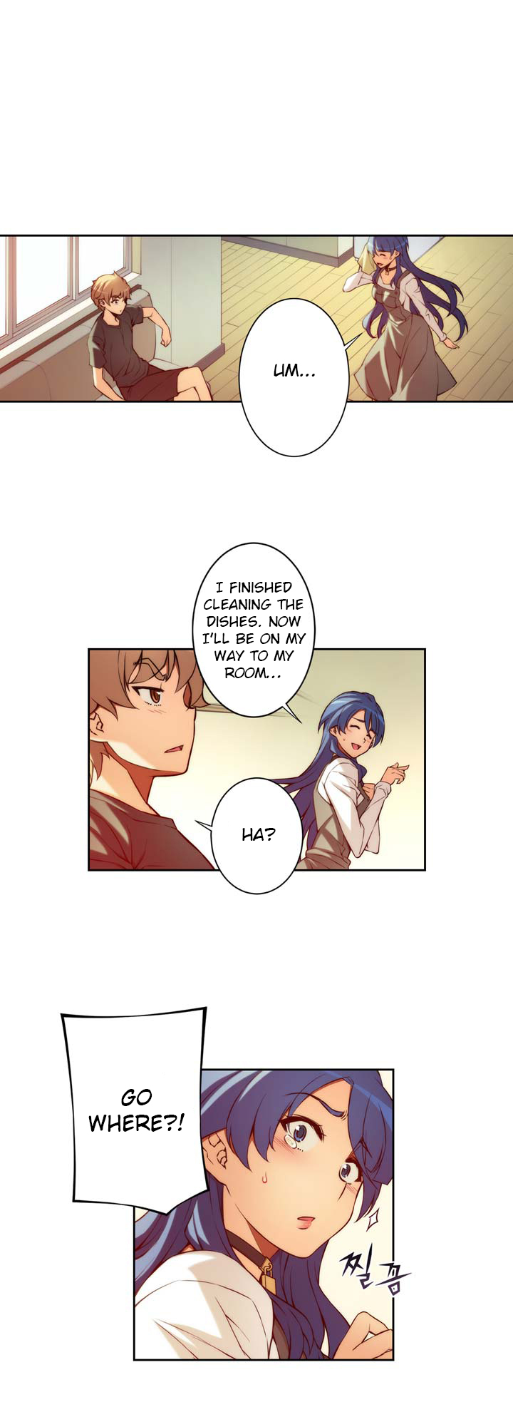 Cohabitation with the Fiancee Chapter 12 - HolyManga.Net