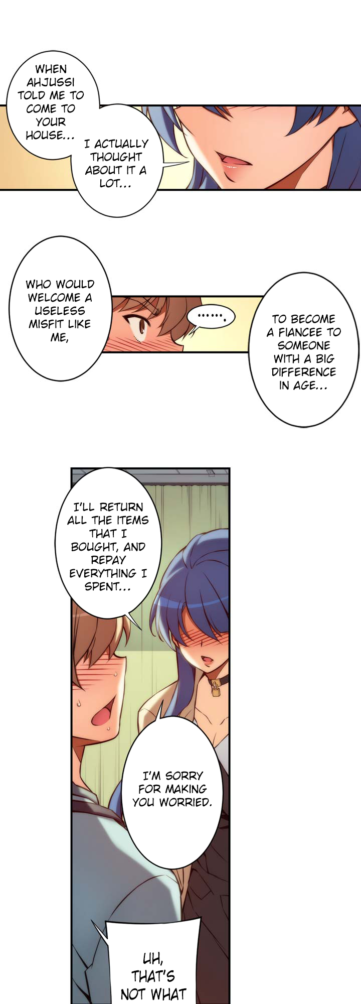 Cohabitation with the Fiancee Chapter 14 - HolyManga.Net