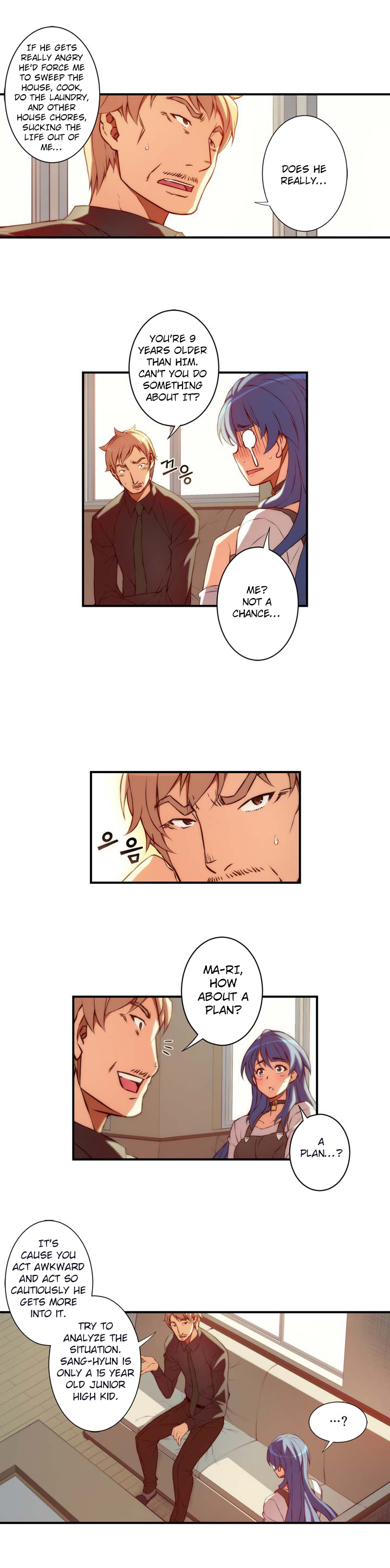 Cohabitation with the Fiancee Chapter 20 - HolyManga.Net