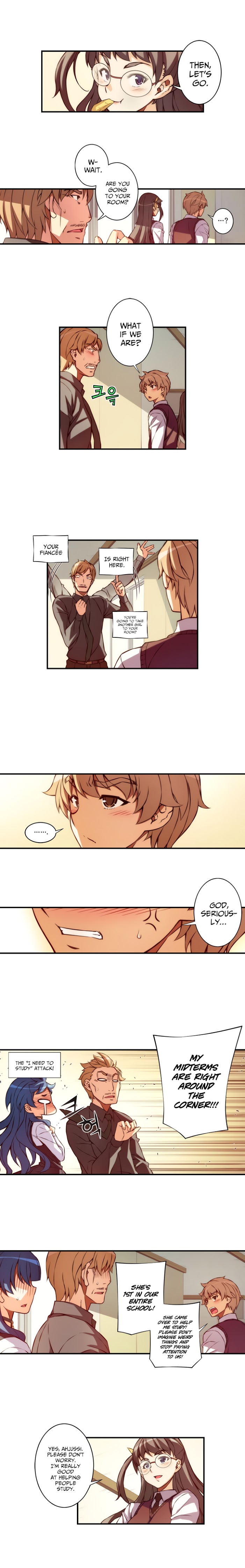 Cohabitation with the Fiancee Chapter 24 - HolyManga.Net