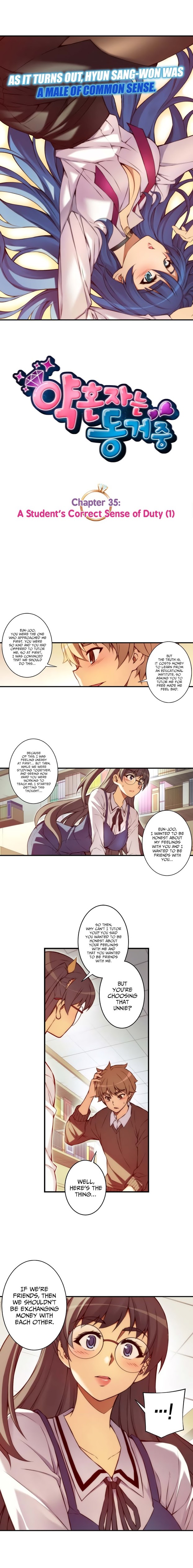 Cohabitation with the Fiancee Chapter 35 - HolyManga.Net