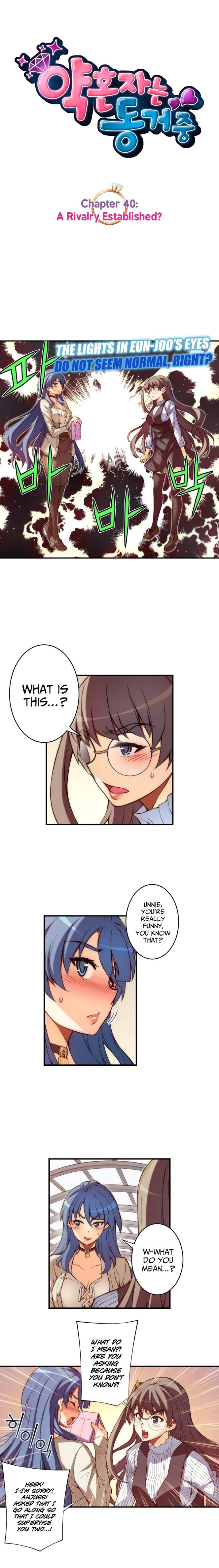 Cohabitation with the Fiancee Chapter 40 - HolyManga.Net