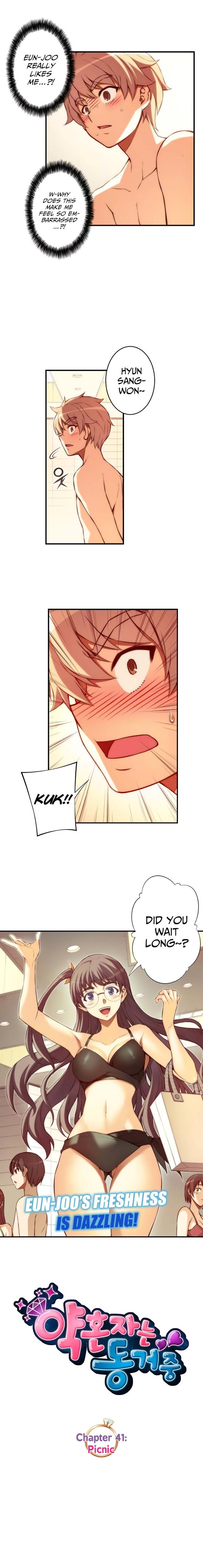 Cohabitation with the Fiancee Chapter 41 - HolyManga.Net