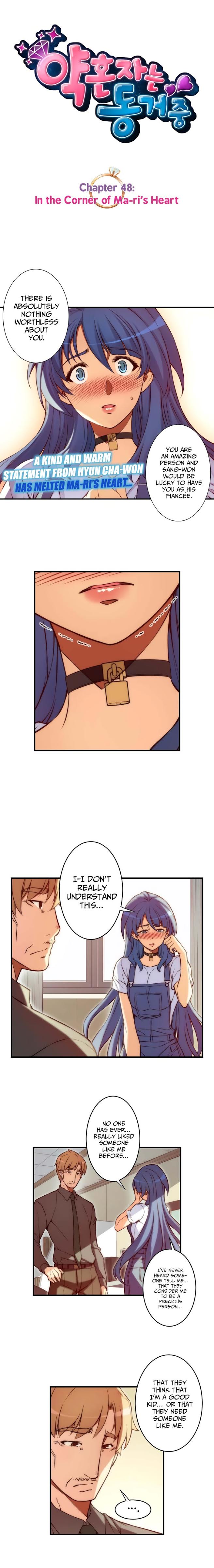 Cohabitation with the Fiancee Chapter 48 - HolyManga.Net