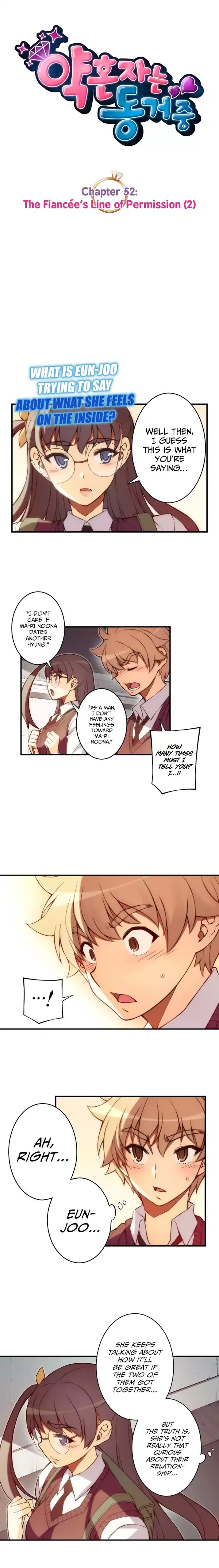 Cohabitation with the Fiancee Chapter 52 - HolyManga.Net