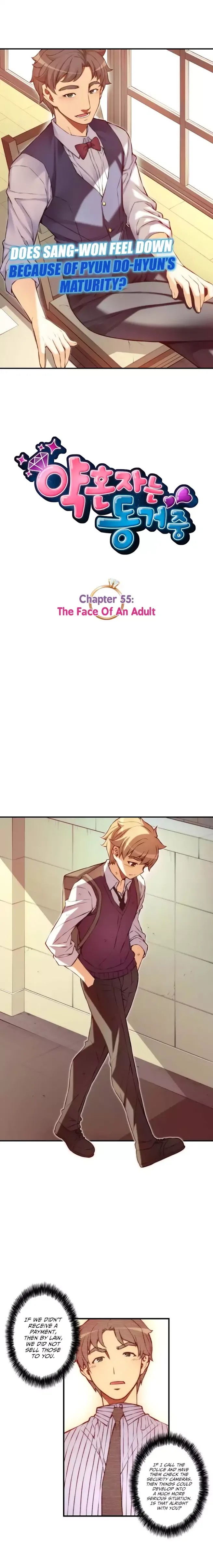 Cohabitation with the Fiancee Chapter 55 - HolyManga.Net