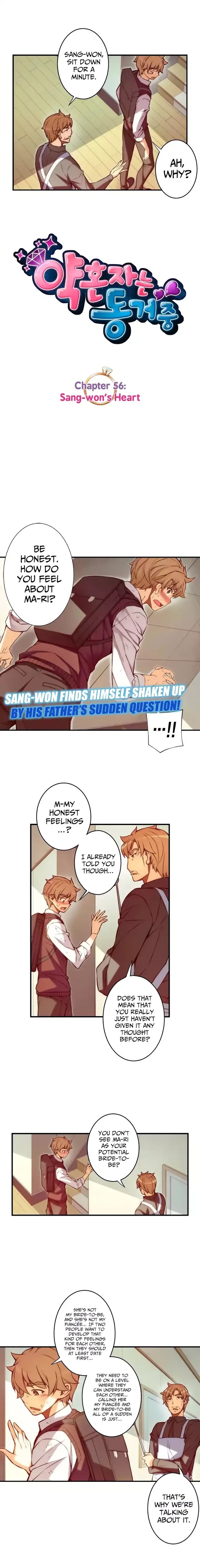 Cohabitation with the Fiancee Chapter 56 - HolyManga.Net