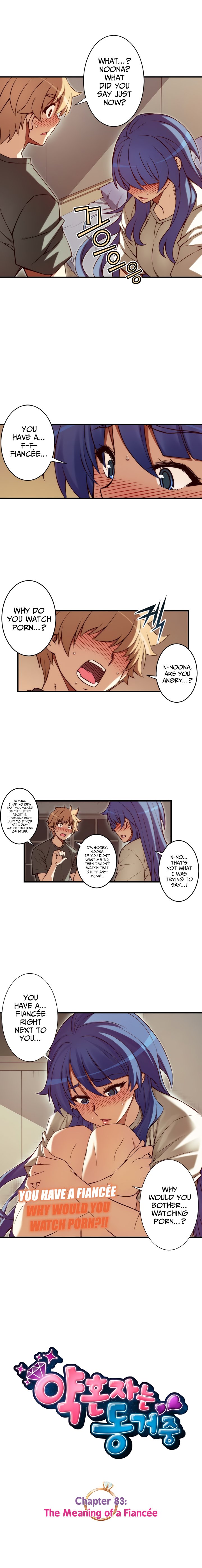 Cohabitation with the Fiancee Chapter 83 - HolyManga.Net