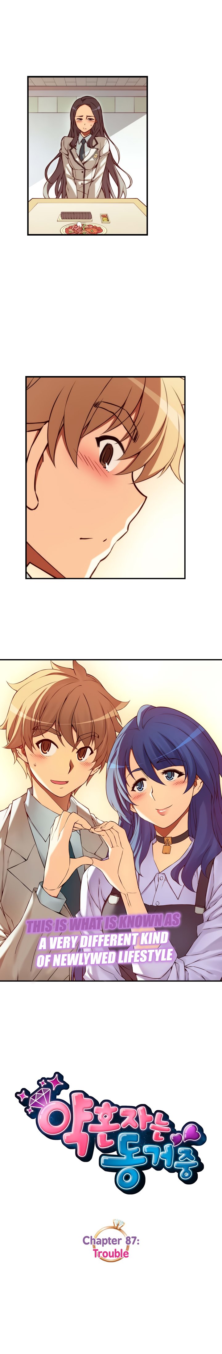 Cohabitation with the Fiancee Chapter 87 - HolyManga.Net