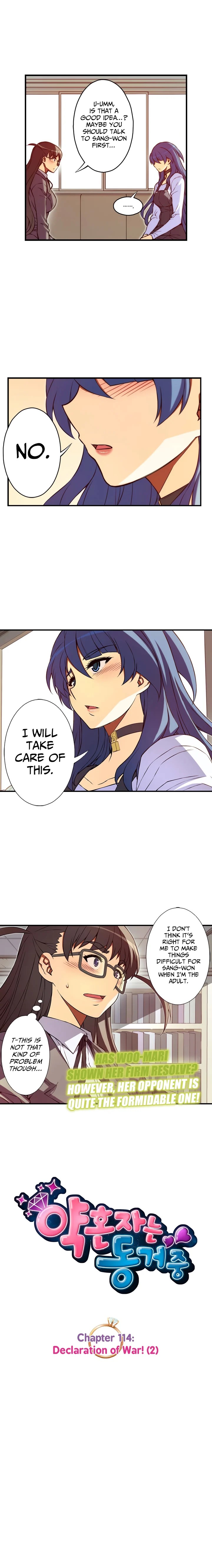 Cohabitation with the Fiancee Chapter 114 - HolyManga.Net