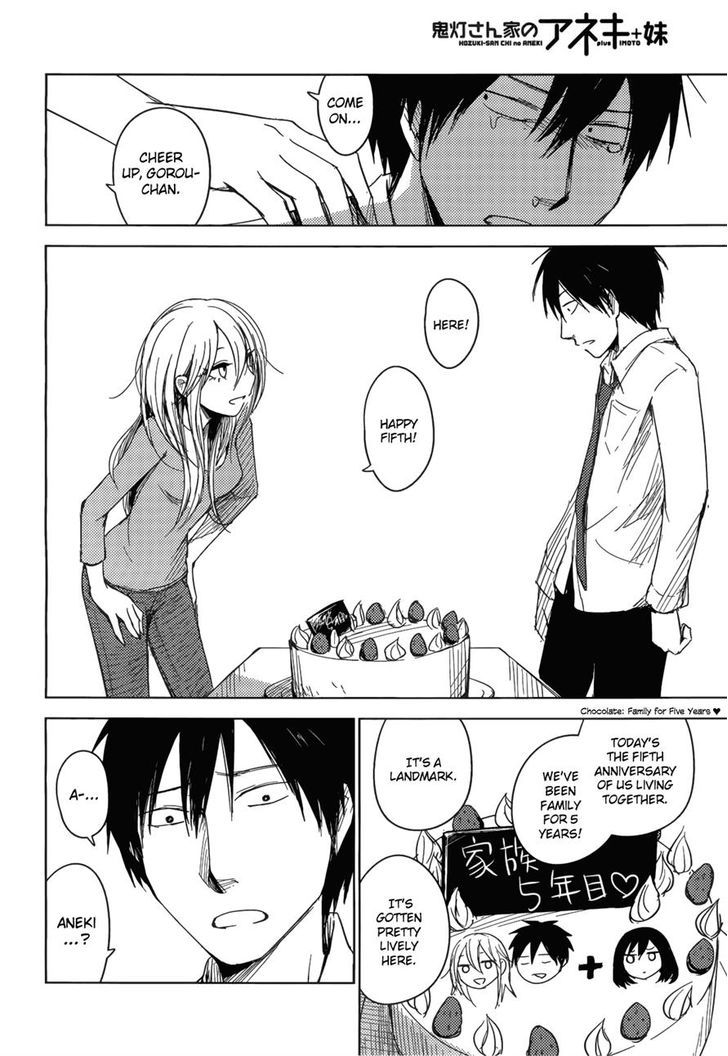 Hoozuki-San Chi No Aneki + Imouto Chapter 4 - HolyManga.Net