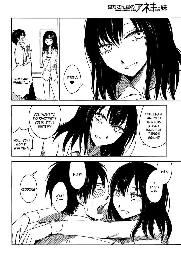 Hoozuki-San Chi No Aneki + Imouto Chapter 4 - HolyManga.Net
