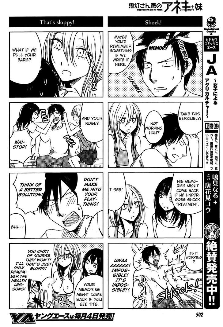 Hoozuki-San Chi No Aneki + Imouto Chapter 8 - HolyManga.Net