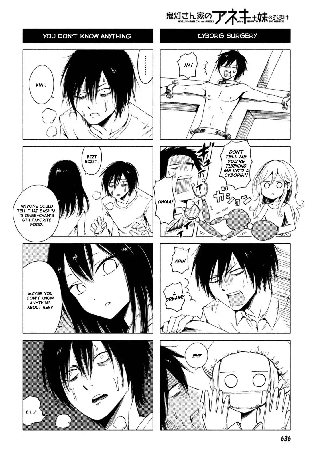 Hoozuki-San Chi No Aneki + Imouto Chapter 123.4 - HolyManga.Net